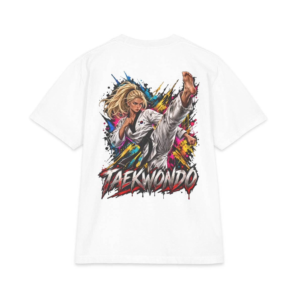 Fighters 2.0 t-shirt woman taekwondo