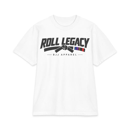 roll legacy t-shirt white belt