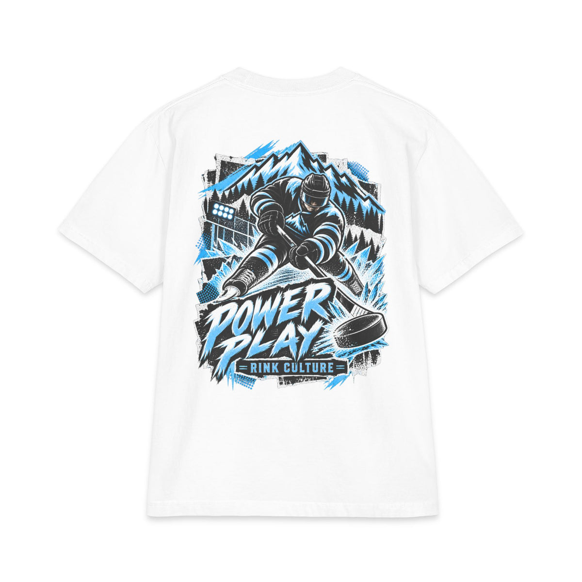 Rink culture t-shirt power play