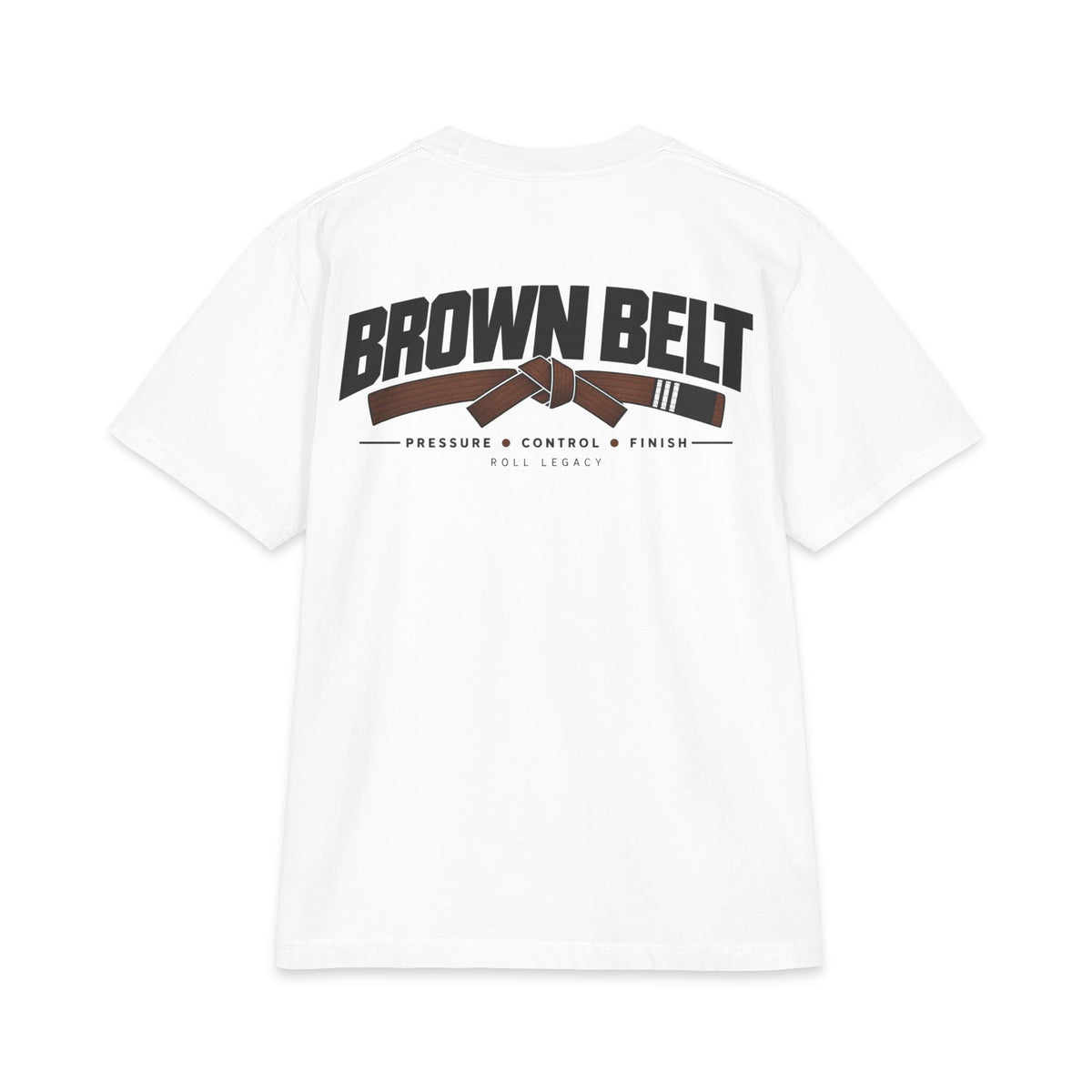 roll legacy t-shirt brown belt