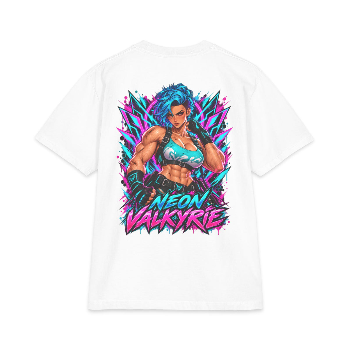 fighters 2.0 t-shirt neon valkyrie