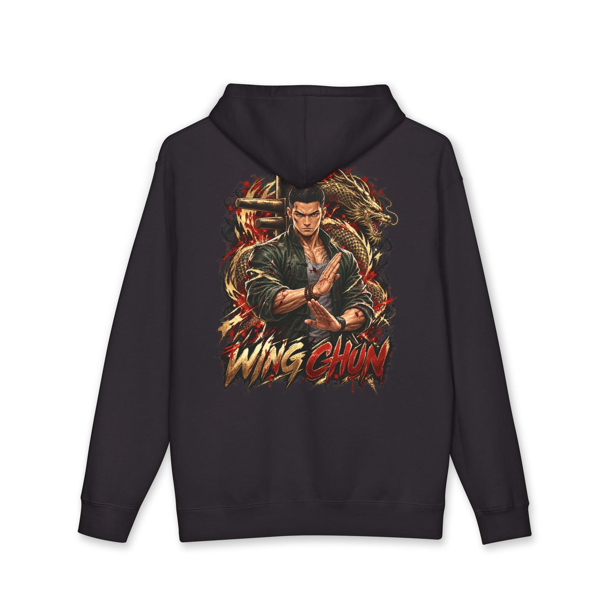 Copy of fighters 2.0 hoodie man wing chun