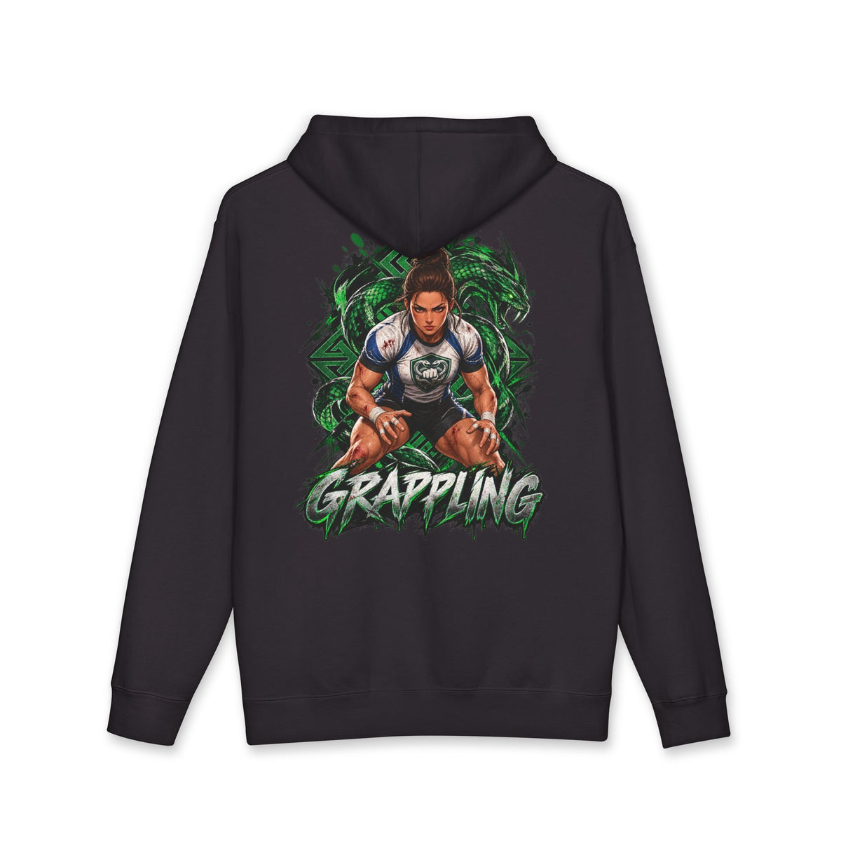 fighters 2.0 hoodie woman grappling