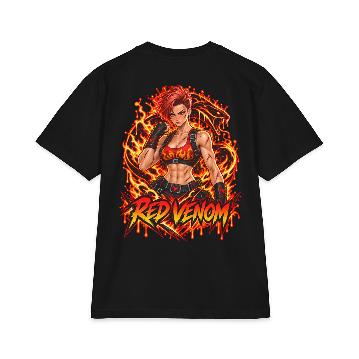 fighters 2.0 t-shirt red venom