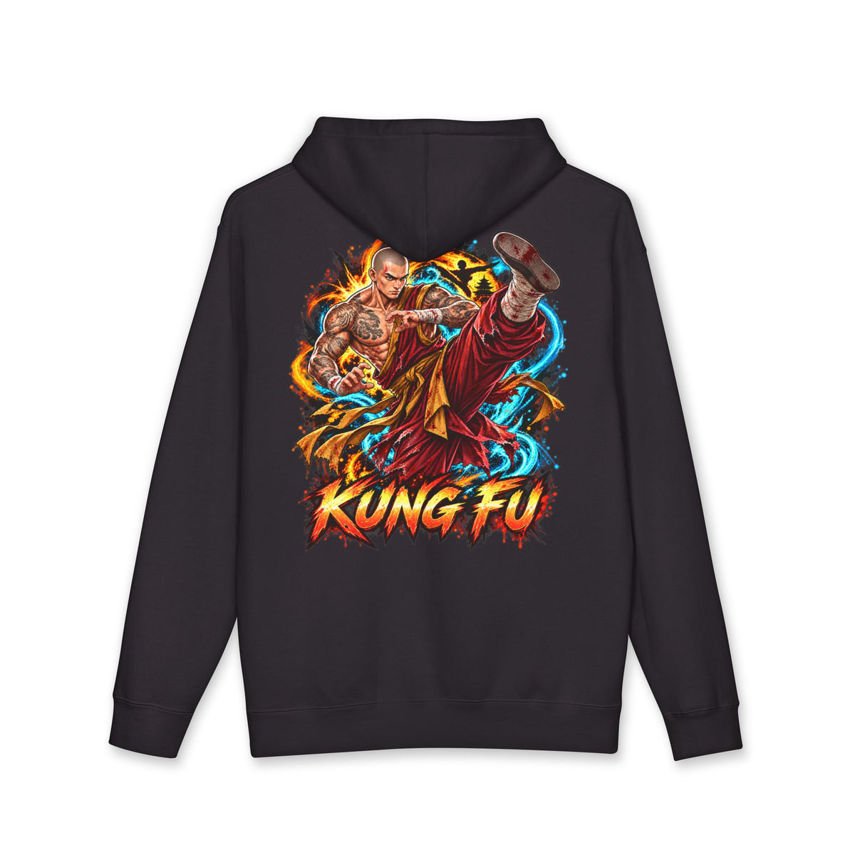 Copy of fighters 2.0 hoodie man kung fu
