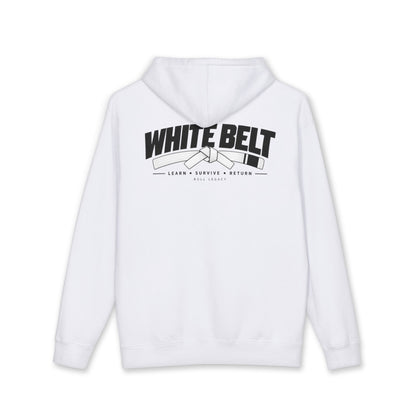 Roll legacy hoodie white belt