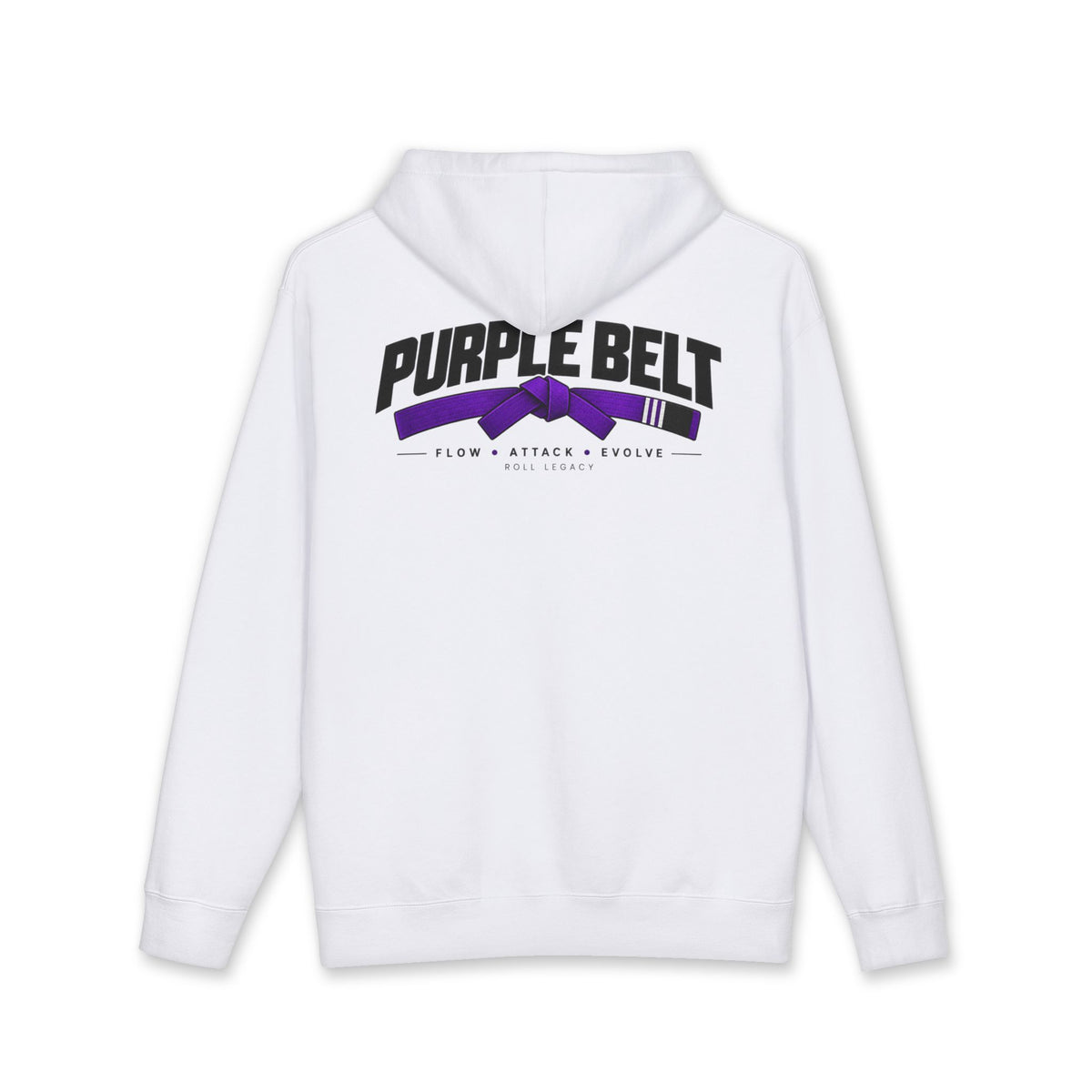 Roll legacy hoodie purple belt