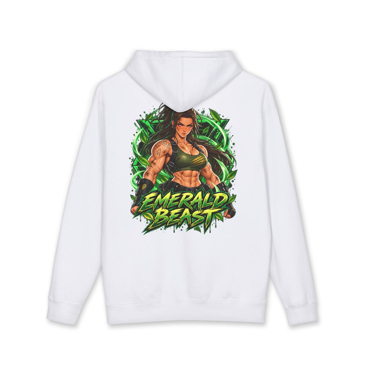 Gymrats 2.0 hoodie emerald beast