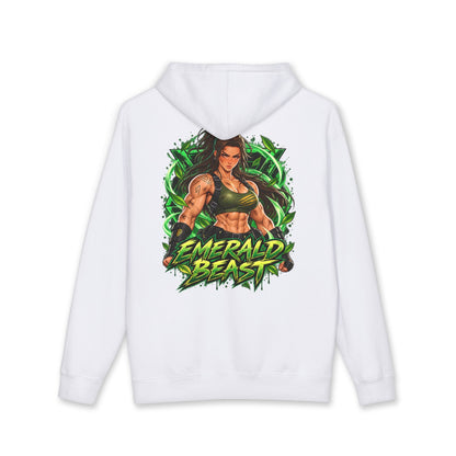 Gymrats 2.0 hoodie emerald beast