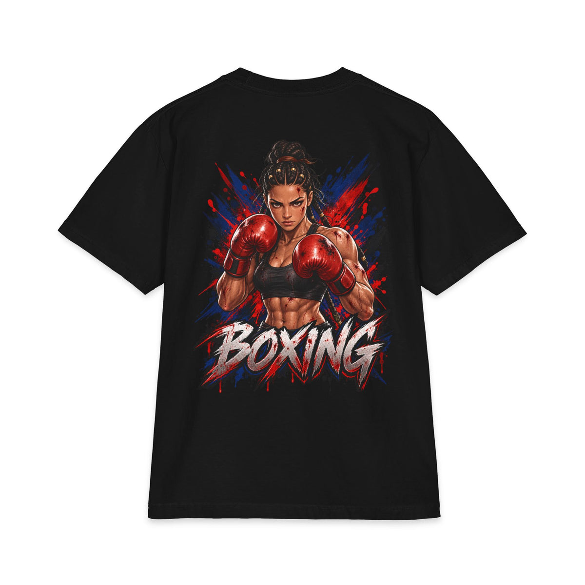 Fighters 2.0 t-shirt woman boxing