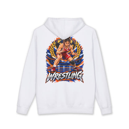 fighters 2.0 hoodie woman wrestling