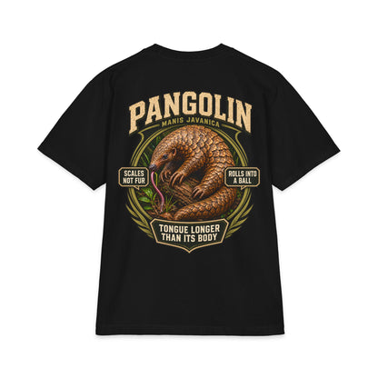 stranger animals tshirt pangolin