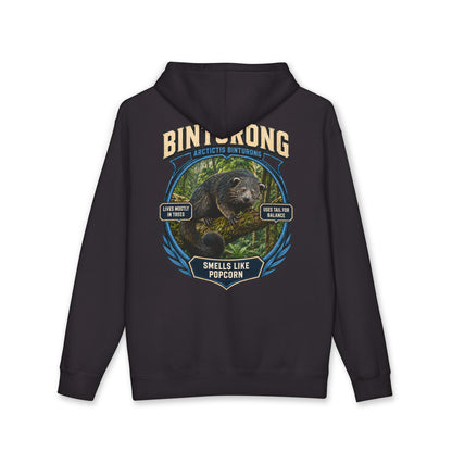 Stranger animals hoodie binturong