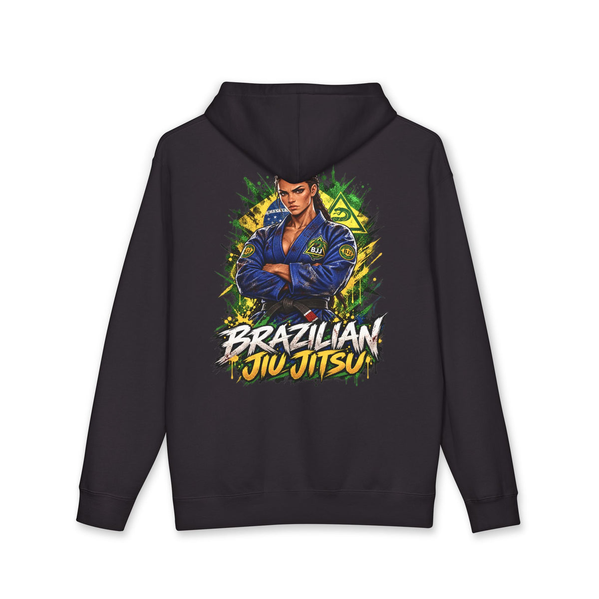 fighters 2.0 hoodie woman bjj